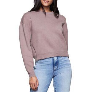 Good American Womens The Rehearsal Sweater 3 Dusk - NWT $175